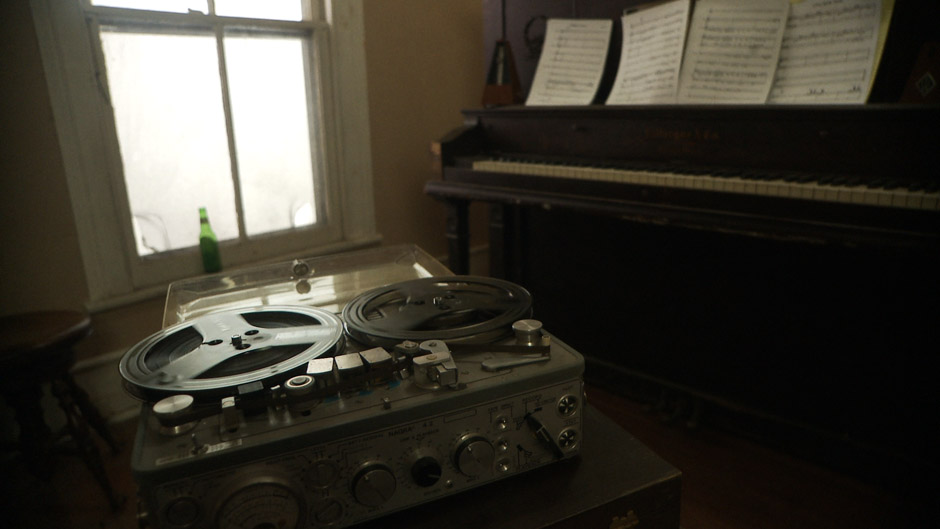 Nagra piano and bottle wide