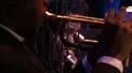 Isaac CU through trumpet